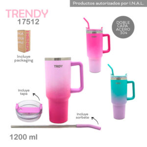 VASO TERMICO TRENDY
