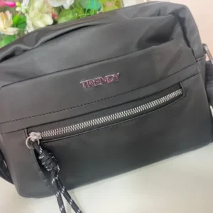 Bandolera Trendy Negro - Chocolate