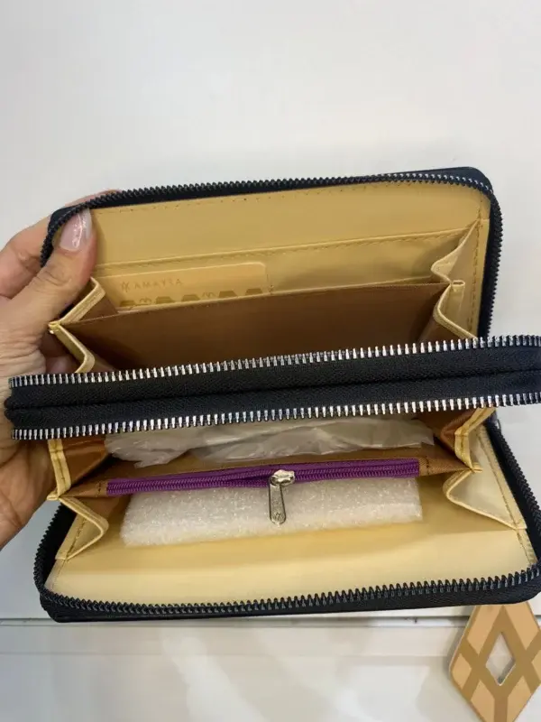 Billetera Amayra 67.3500023 Negro - Beige