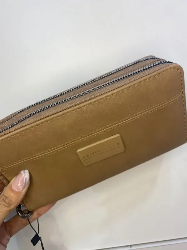 Billetera Amayra 67.3500023 Negro - Beige