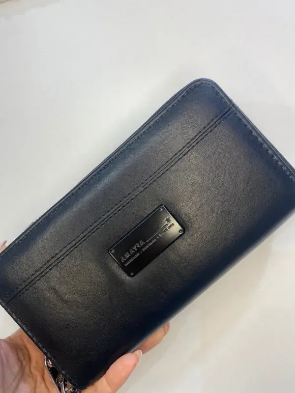 Billetera Amayra 67.3500023 Negro - Beige