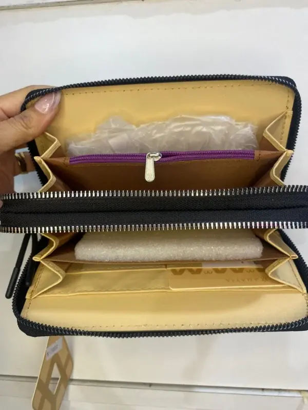 Billetera Amayra 67.3500023 Negro - Beige