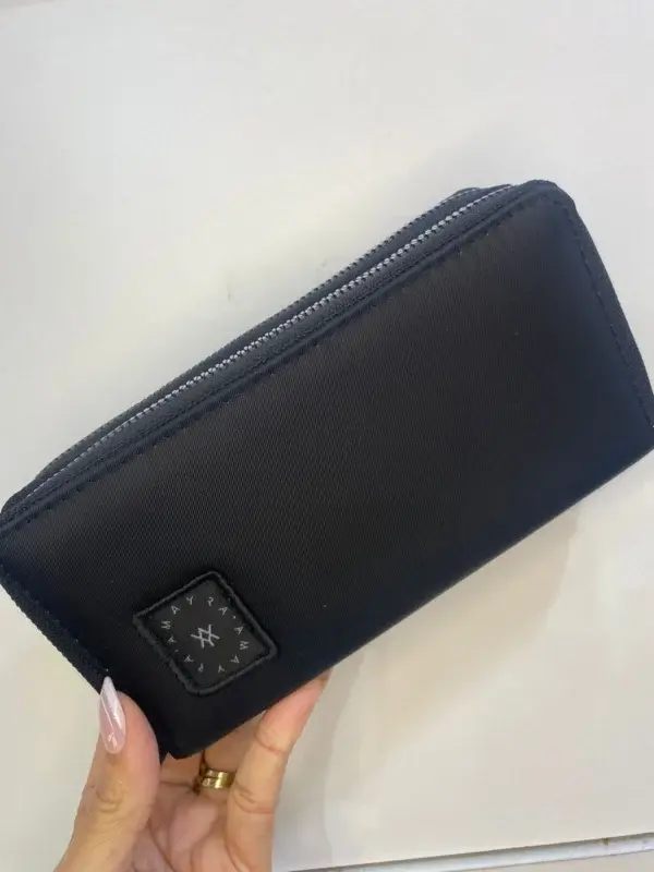 Billetera Amayra 67.3500023 Negro - Beige