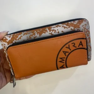Billetera Amayra 67.3500023 Negro - Beige