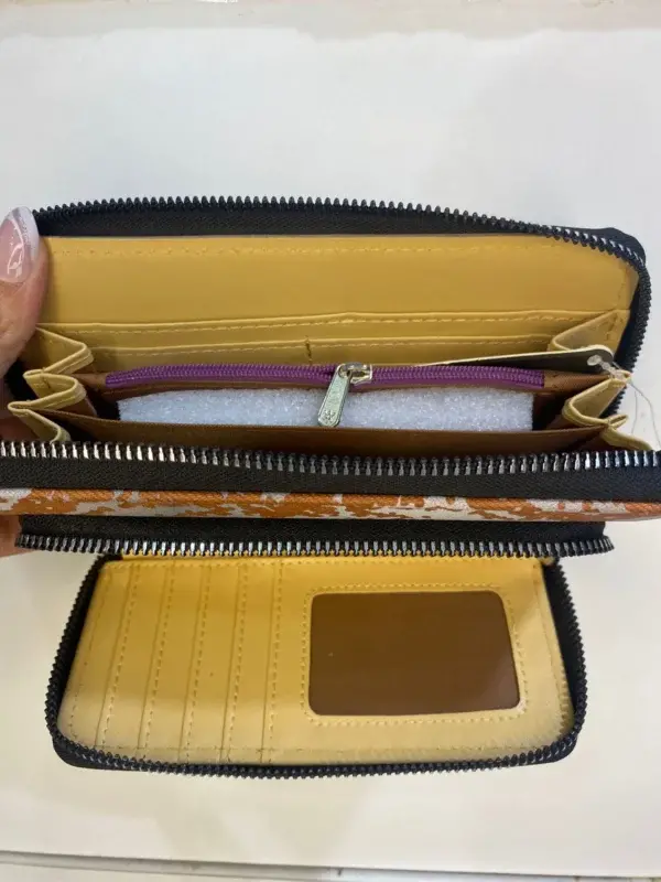 Billetera Amayra 67.3500023 Negro - Beige