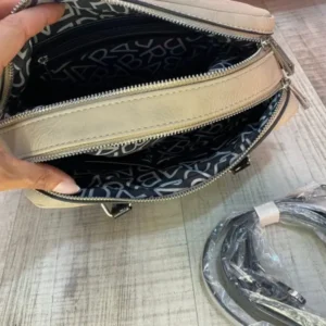 Cartera Barbara Beige