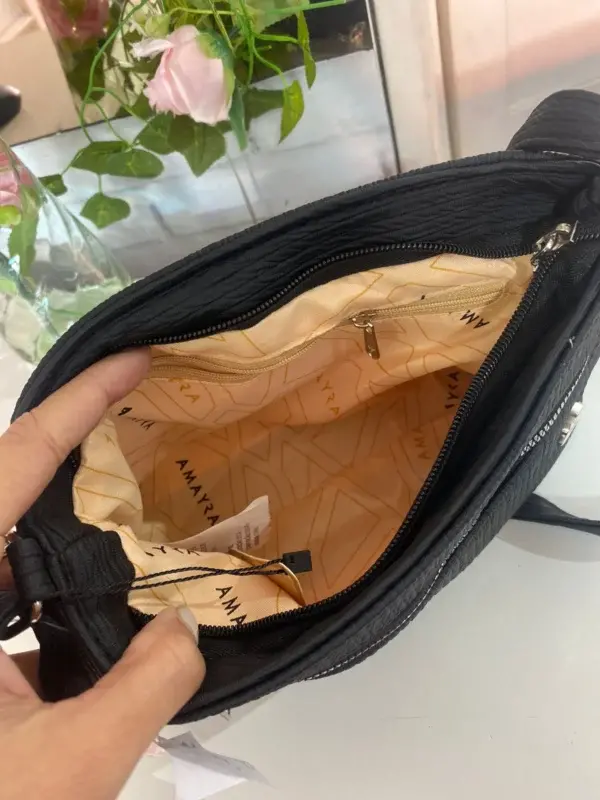 Bandolera Amayra Negro